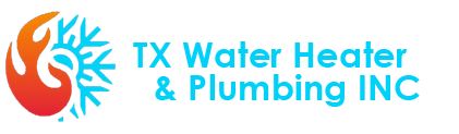 Tx Water Heater And Plumbing Logo